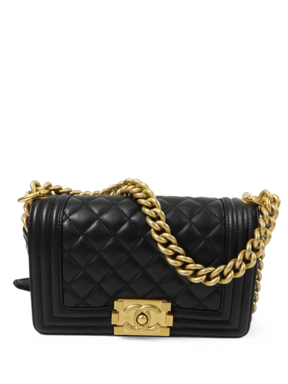 CHANEL Pre-Owned 20 Boy chain shoulder bag - Nero
