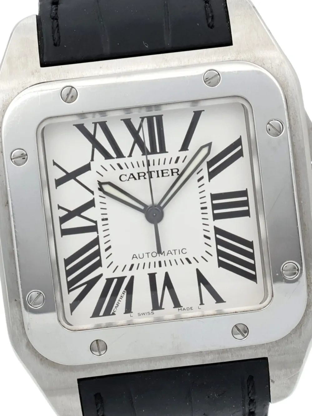 Cartier 2009 Santos 100 50mm watch - Bianco