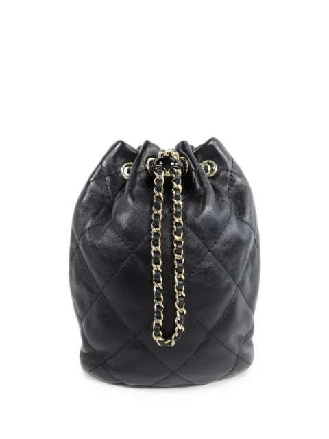CHANEL Pre-Owned quilted CC backpack