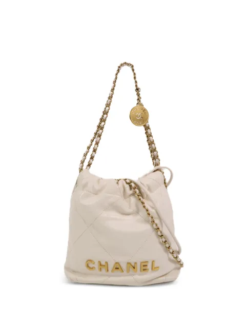 CHANEL Pre-Owned bolsa de hombro Chanel 22 mini