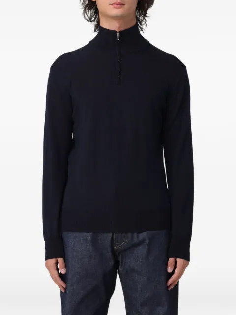 BROOKSFIELD half-zip long-sleeve sweater