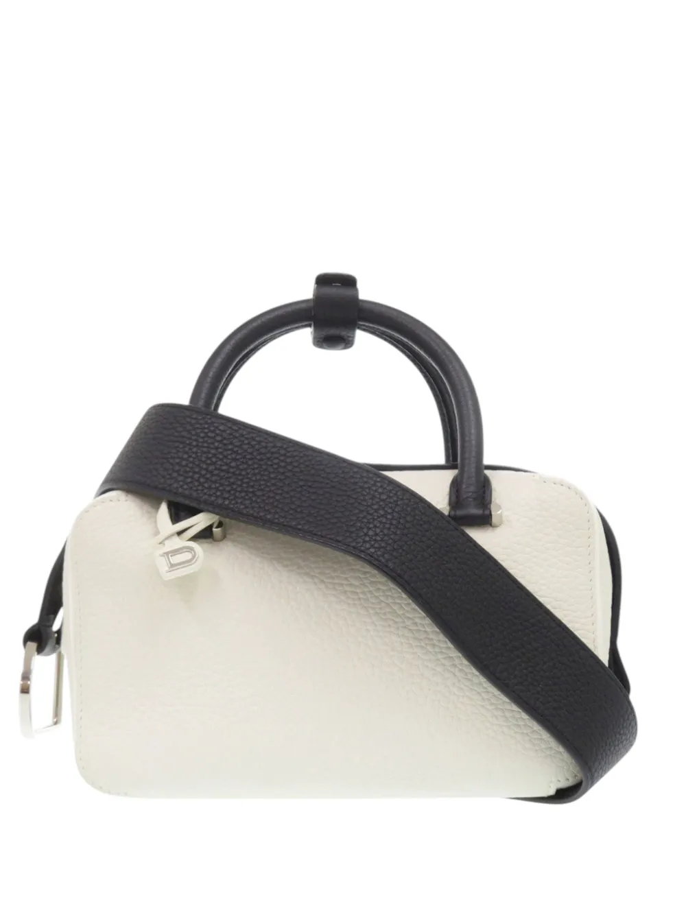 Delvaux mini sac à main Cool Box en cuir (2015-2026) - Blanc