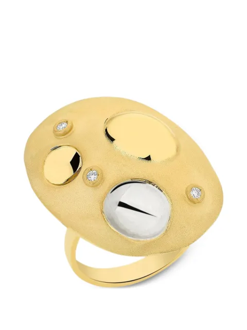 Carol Kauffmann  Rocks Flinstones diamond ring