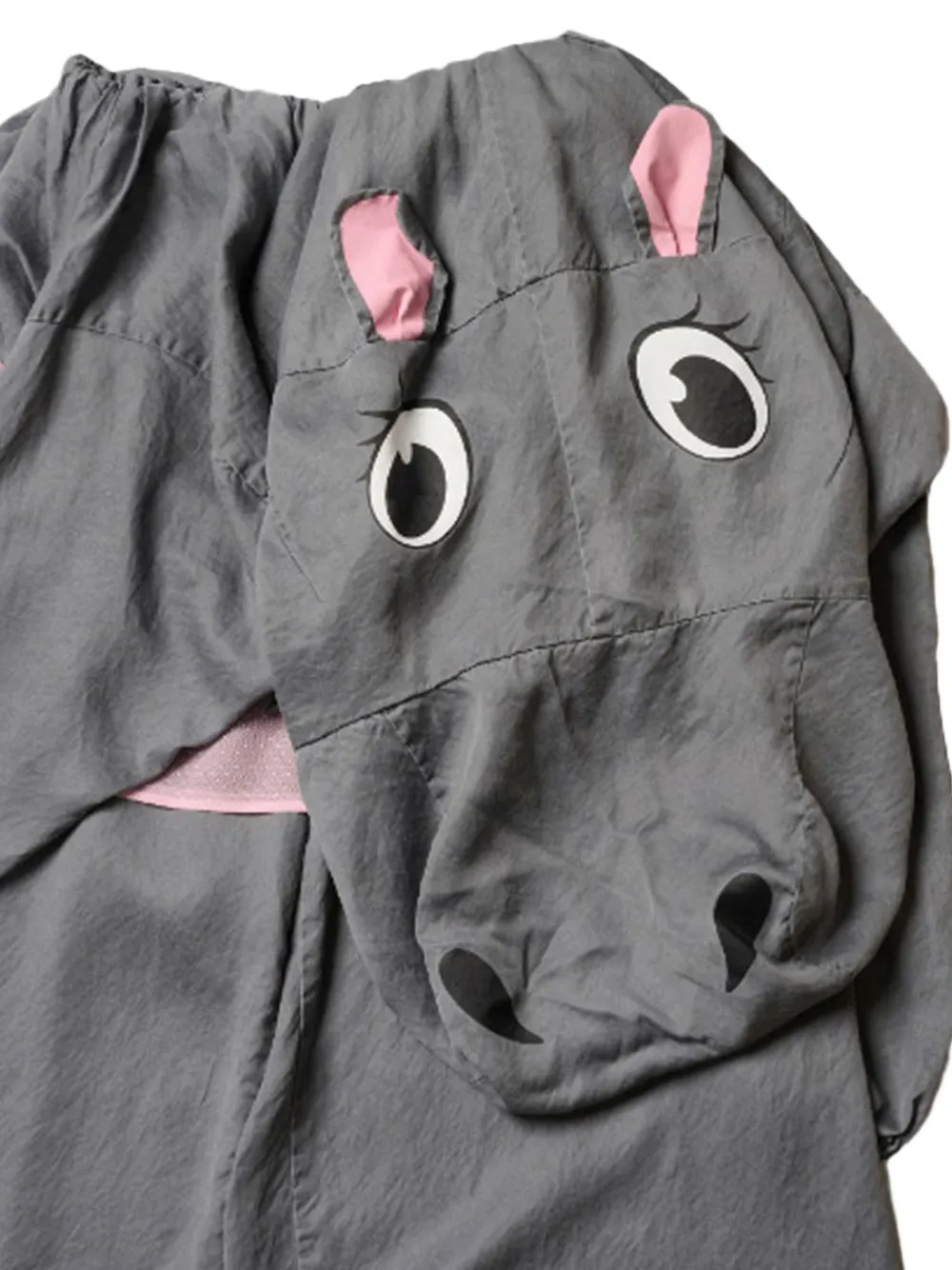 Doublet Hippo pantalon met wijde pijpen Grijs
