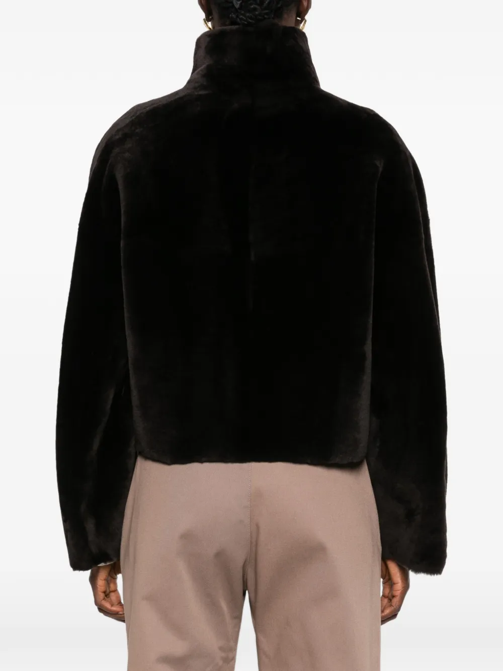 Arma Lammy coat Zwart
