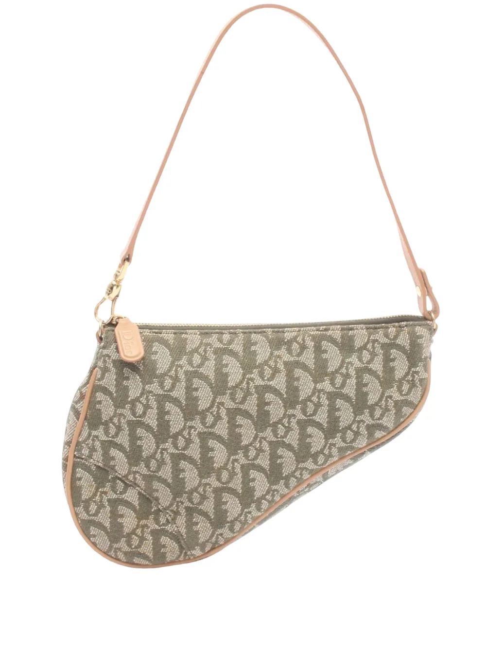 Christian Dior Pre-Owned 20th Century mini Diorissimo Pochette Schultertasche aus Canvas - Grün
