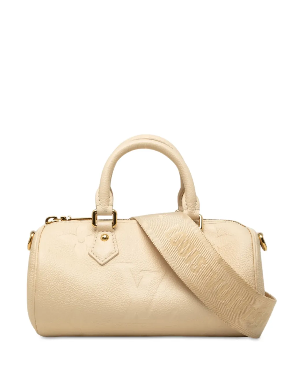 Louis Vuitton Pre-Owned 2000-2026 Monogram Empreinte Giant Papillon BB satchel - Brown