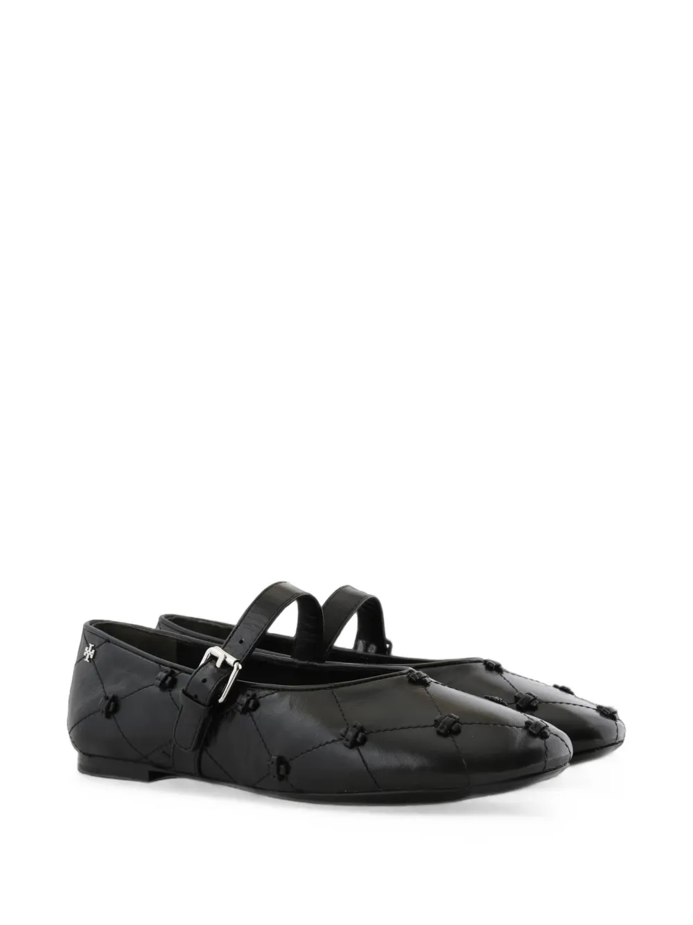 Tory Burch Bunny Mary Jane schoenen met geknoopt detail Zwart