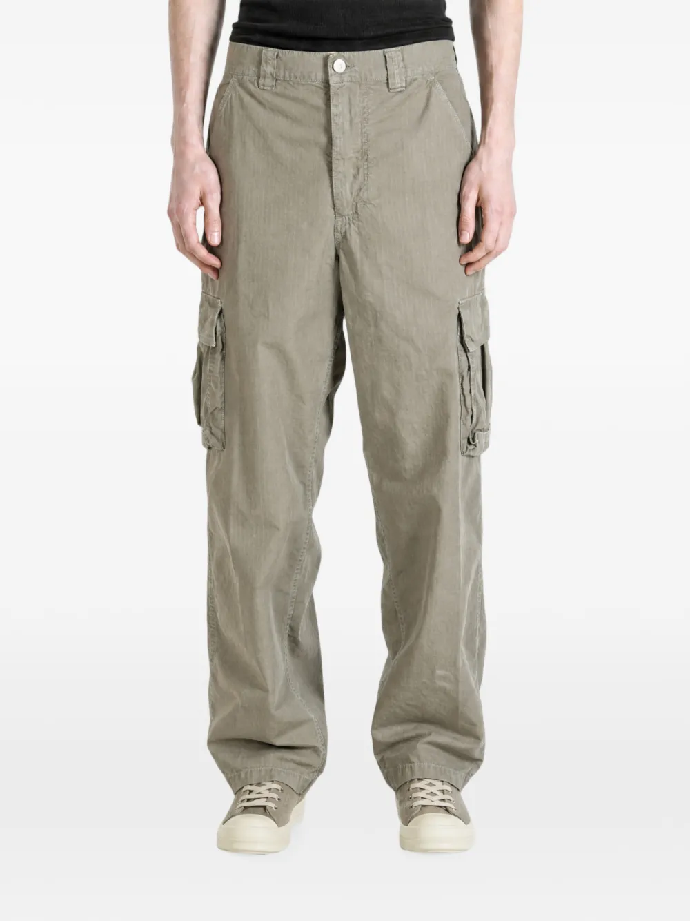 ERL Cargobroek van ripstop Beige