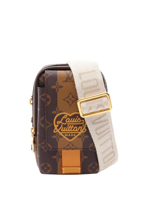 Louis Vuitton Pre-Owned 2010-2026 Nigo Monogram Reverse Double Phone Pouch crossbody bag