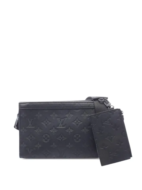 Louis Vuitton Pre-Owned bandolera Monogram Shadow Alpha Wearable Wallet 2021-2026