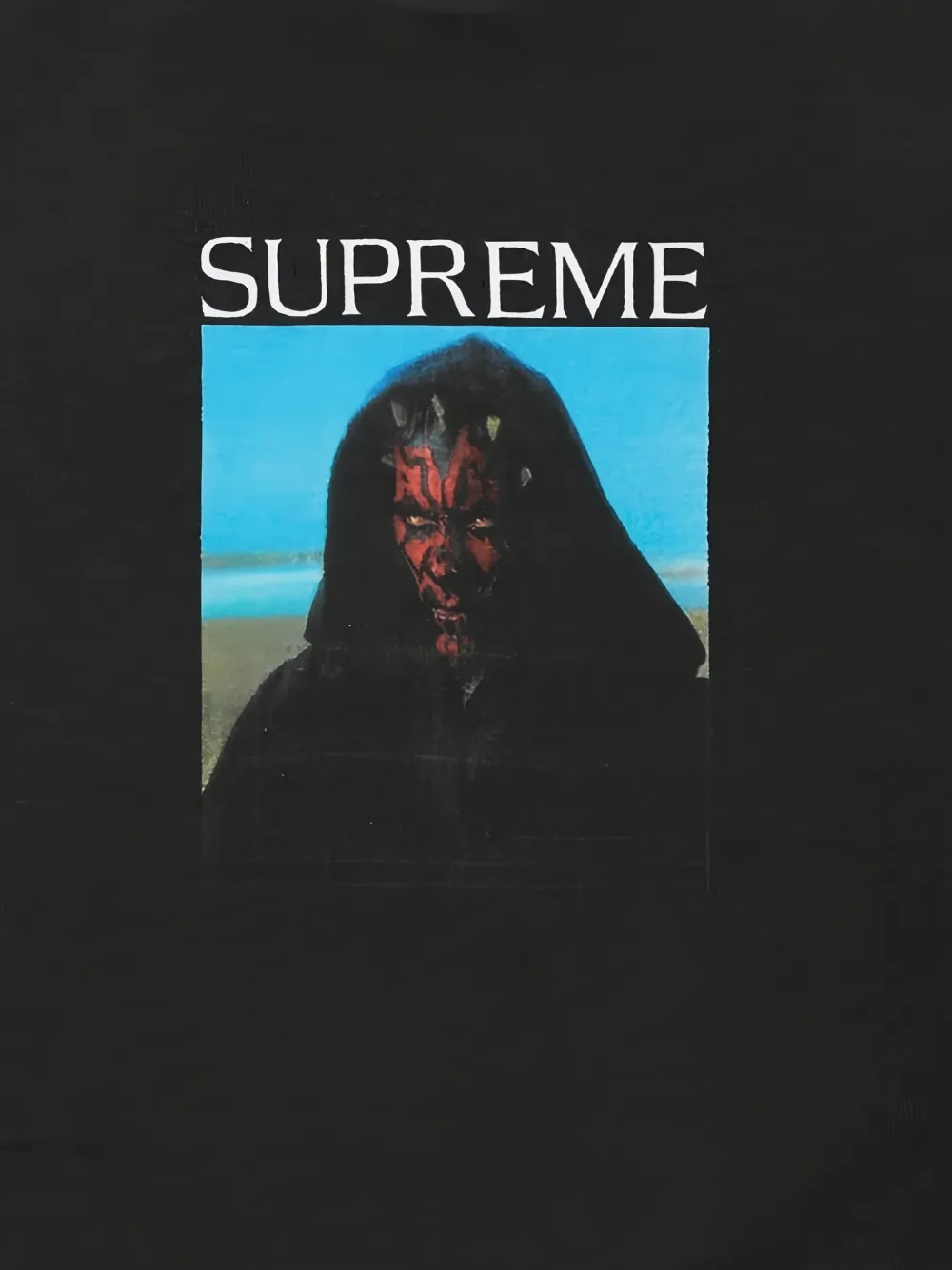 Supreme Sith T-shirt met grafische print Zwart