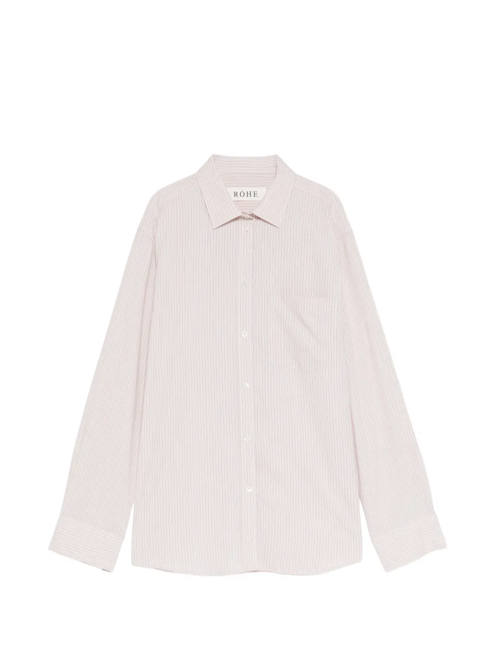 Róhe striped button-down shirt - Rosa