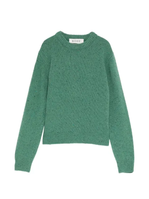 Róhe flecked knit jumper