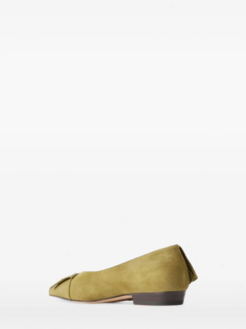 JW Anderson ruffled pointed-toe flat pumps