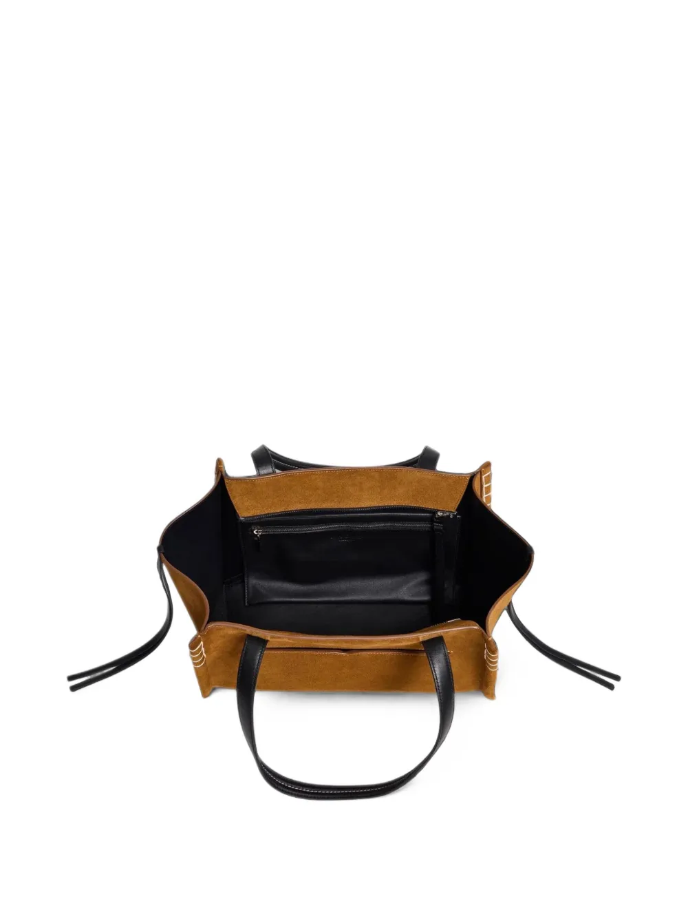 JW Anderson Lober Cabas shopper met contrasterend vlak en stikselafwerking Bruin