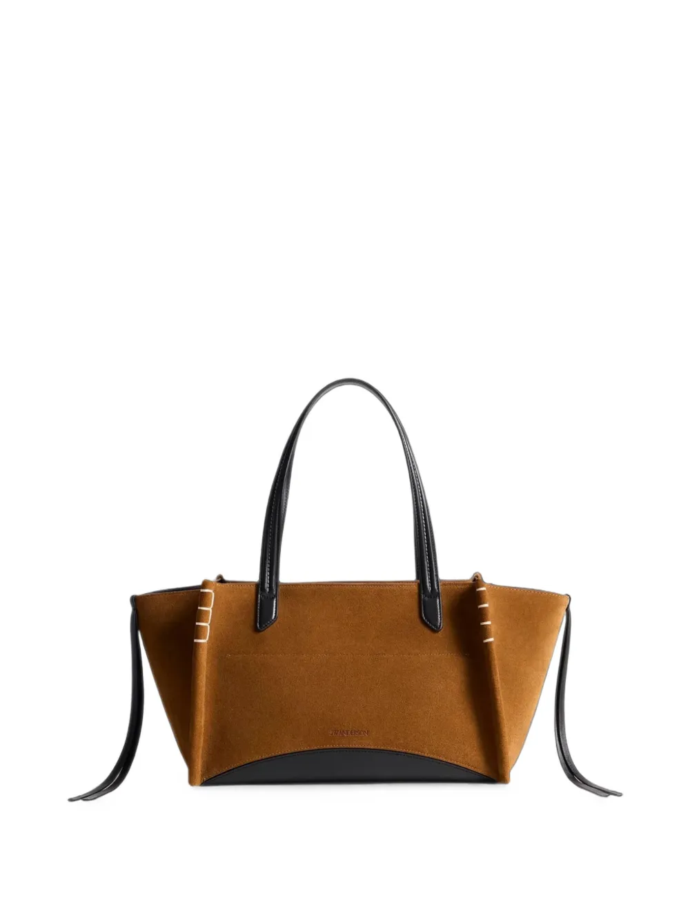 JW Anderson Lober Cabas shopper met contrasterend vlak en stikselafwerking Bruin