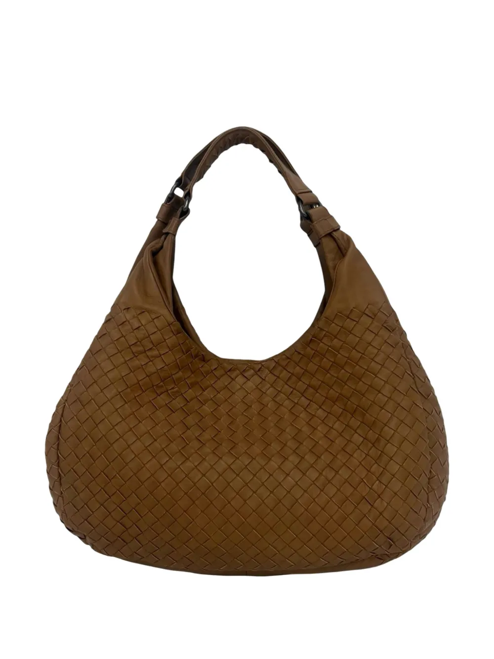 Bottega Veneta Pre-Owned 2012-2026 Medium Intrecciato Campana hobo bag - Marrone