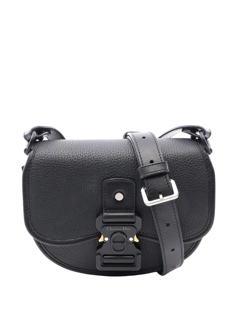 Christian Dior Pre-Owned 2010-2026 Mini Leather Gallop crossbody bag - Nero