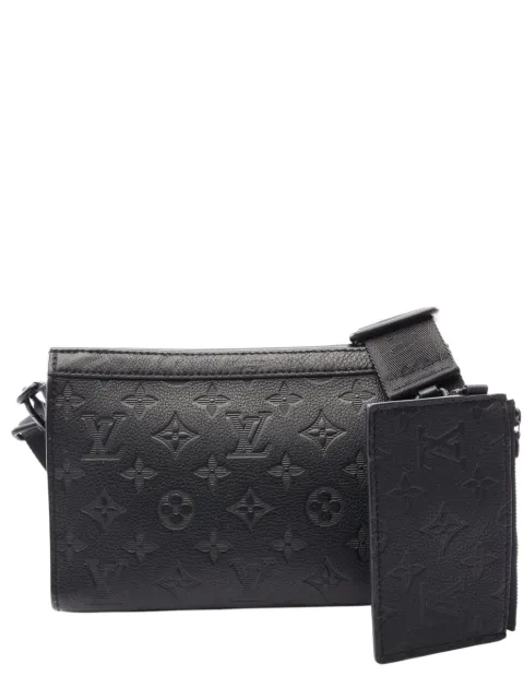 Louis Vuitton Pre-Owned 2021-2026 Monogram Shadow Gaston Wearable Wallet crossbody bag