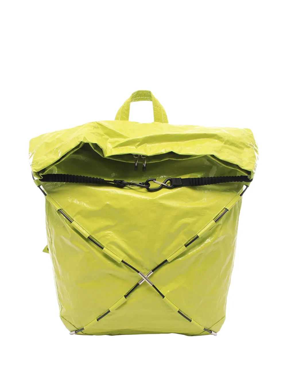 Bottega Veneta Pre-Owned 2012-2026 Nylon Tent backpack - Giallo