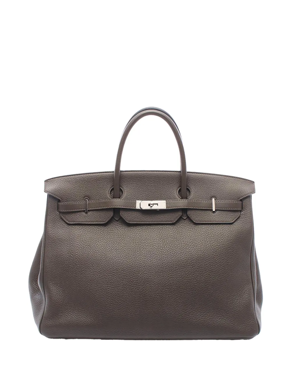 Hermès Pre-Owned 2011 Togo Birkin Retourne 40 handbag - Verde