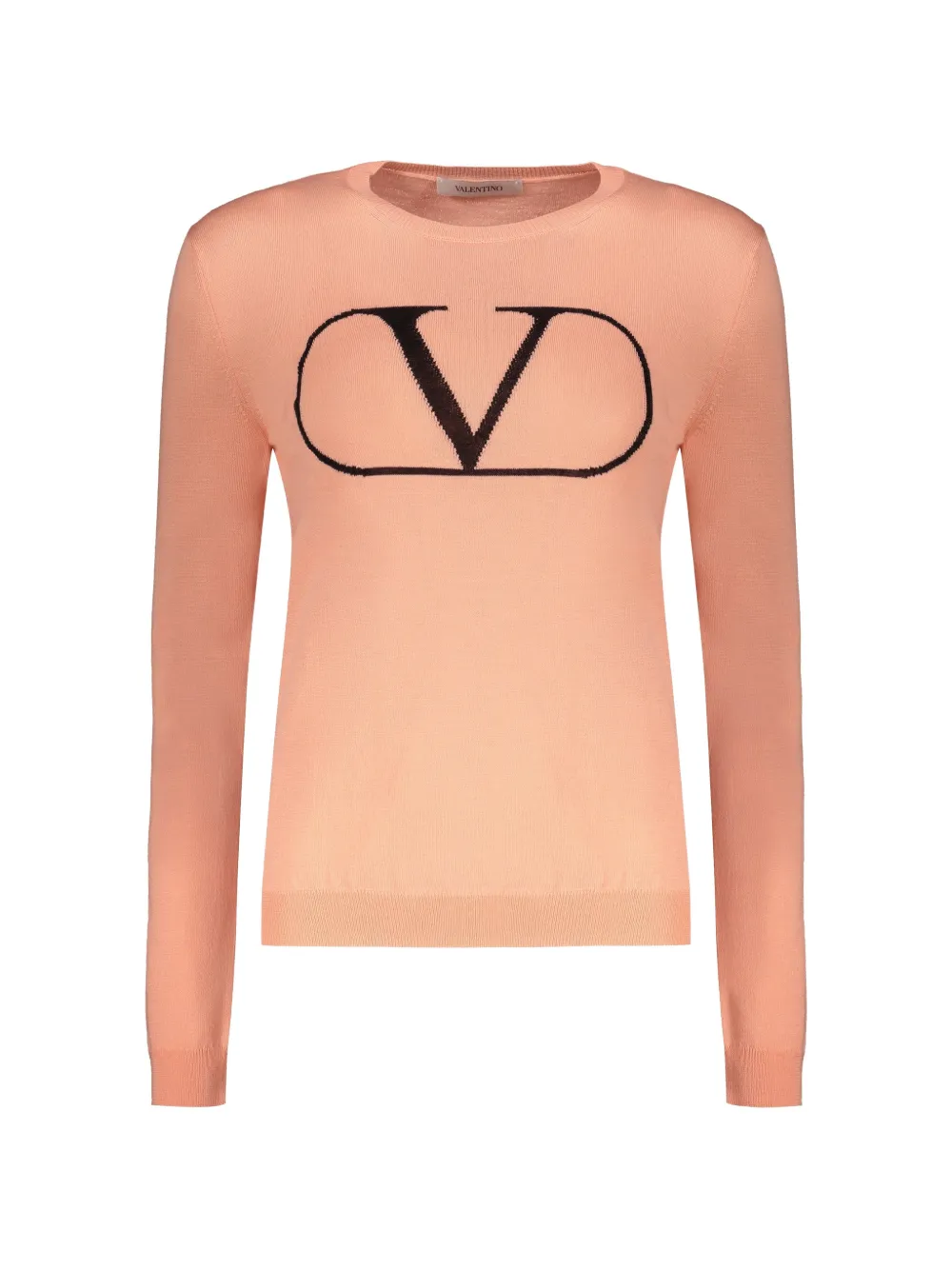 Valentino Garavani VLogo Signature wool sweater - Orange