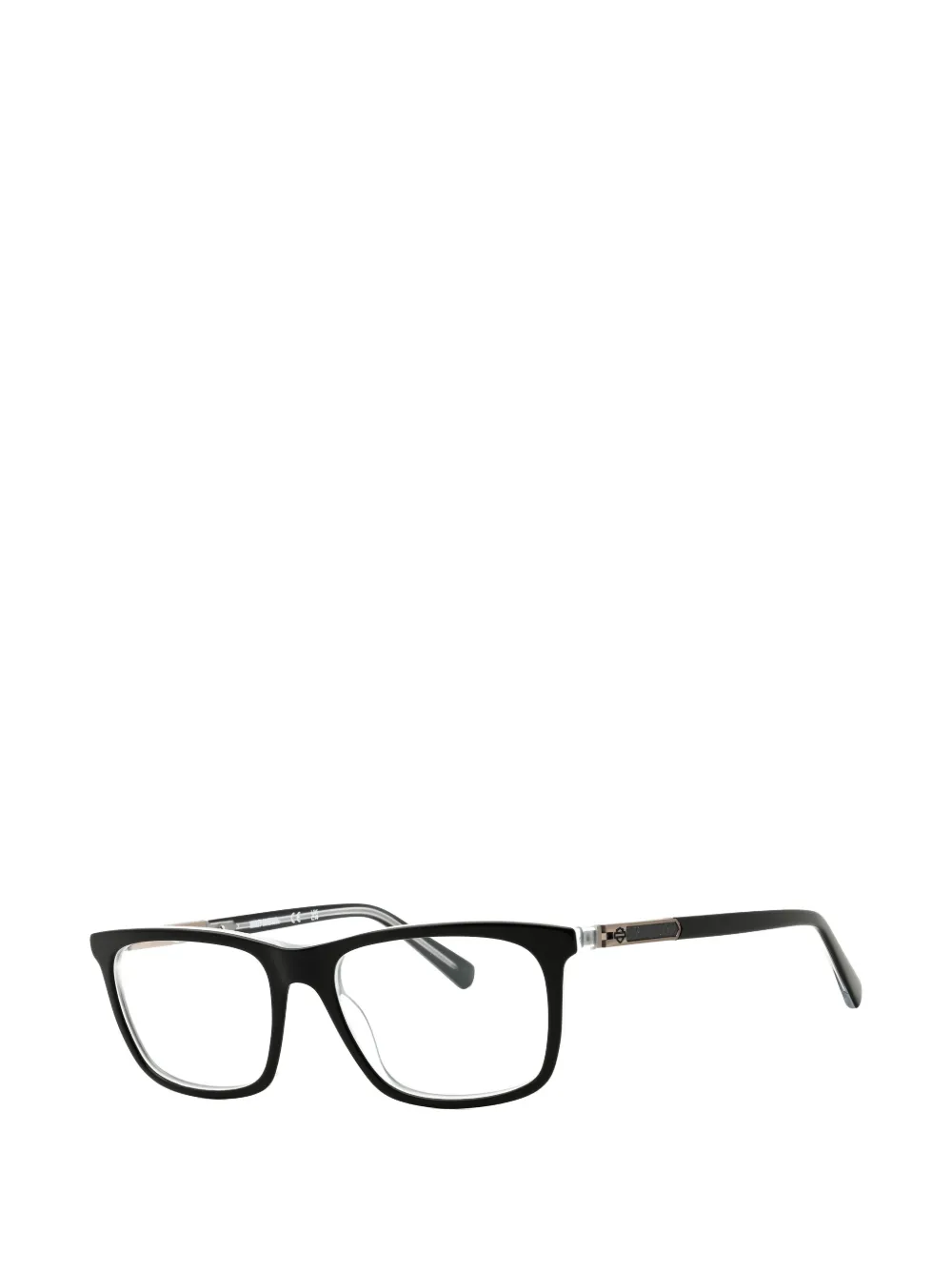 Harley-davidson Rectangle-frame Glasses In Black