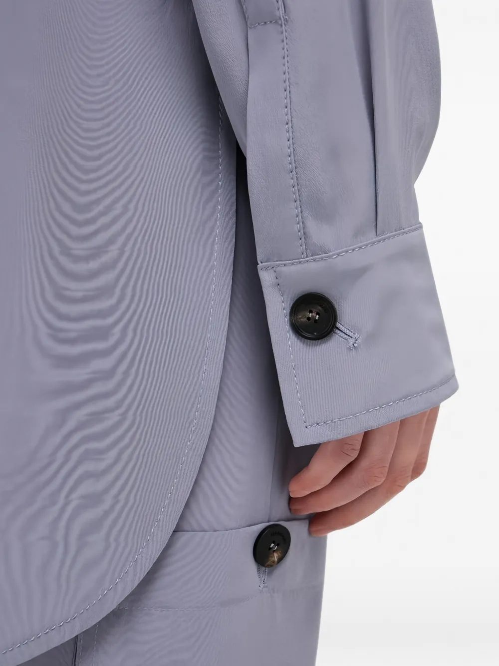 Ferragamo Zijden blouse Paars