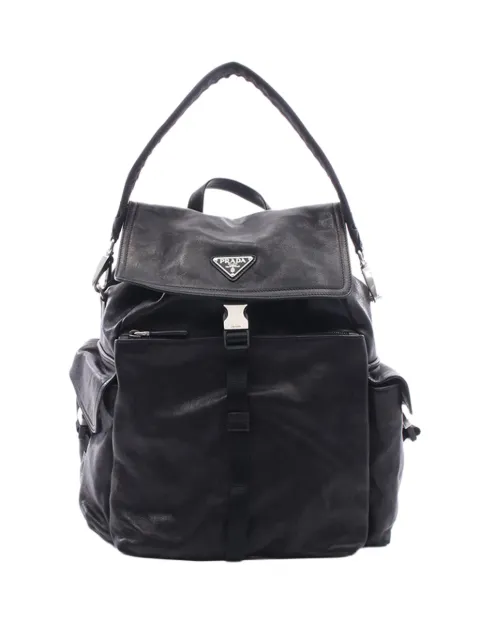 Prada Pre-Owned 2013-2026 Nappa 3 Way backpack