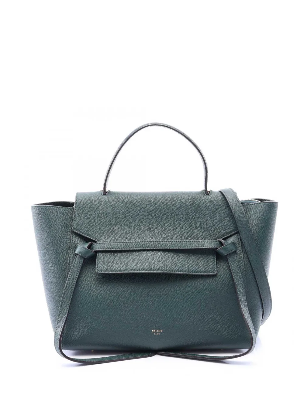 Celine Pre-Owned 2010-2026 Mini Belt satchel - Verde