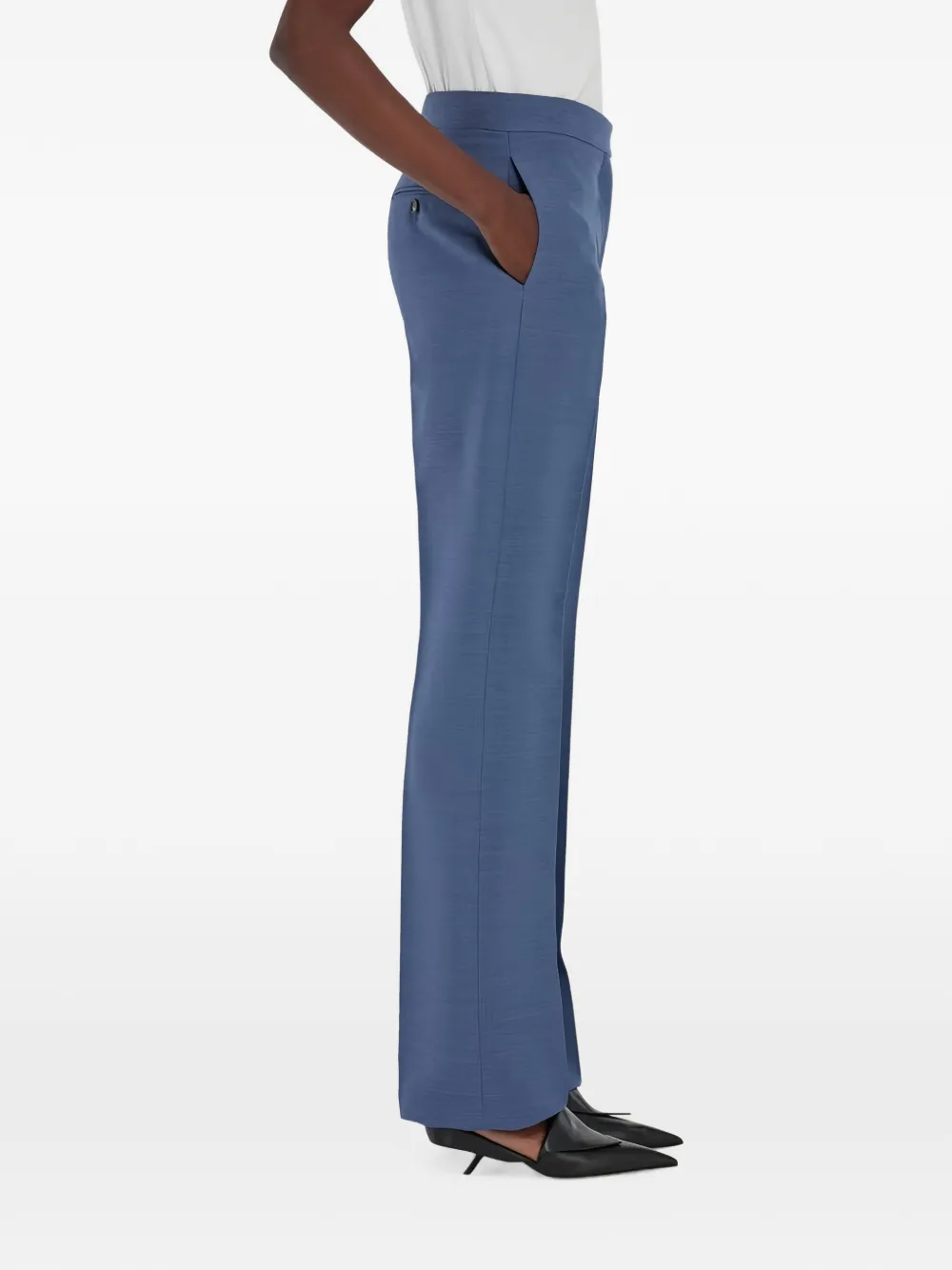 Ferragamo Straight plooibroek Blauw