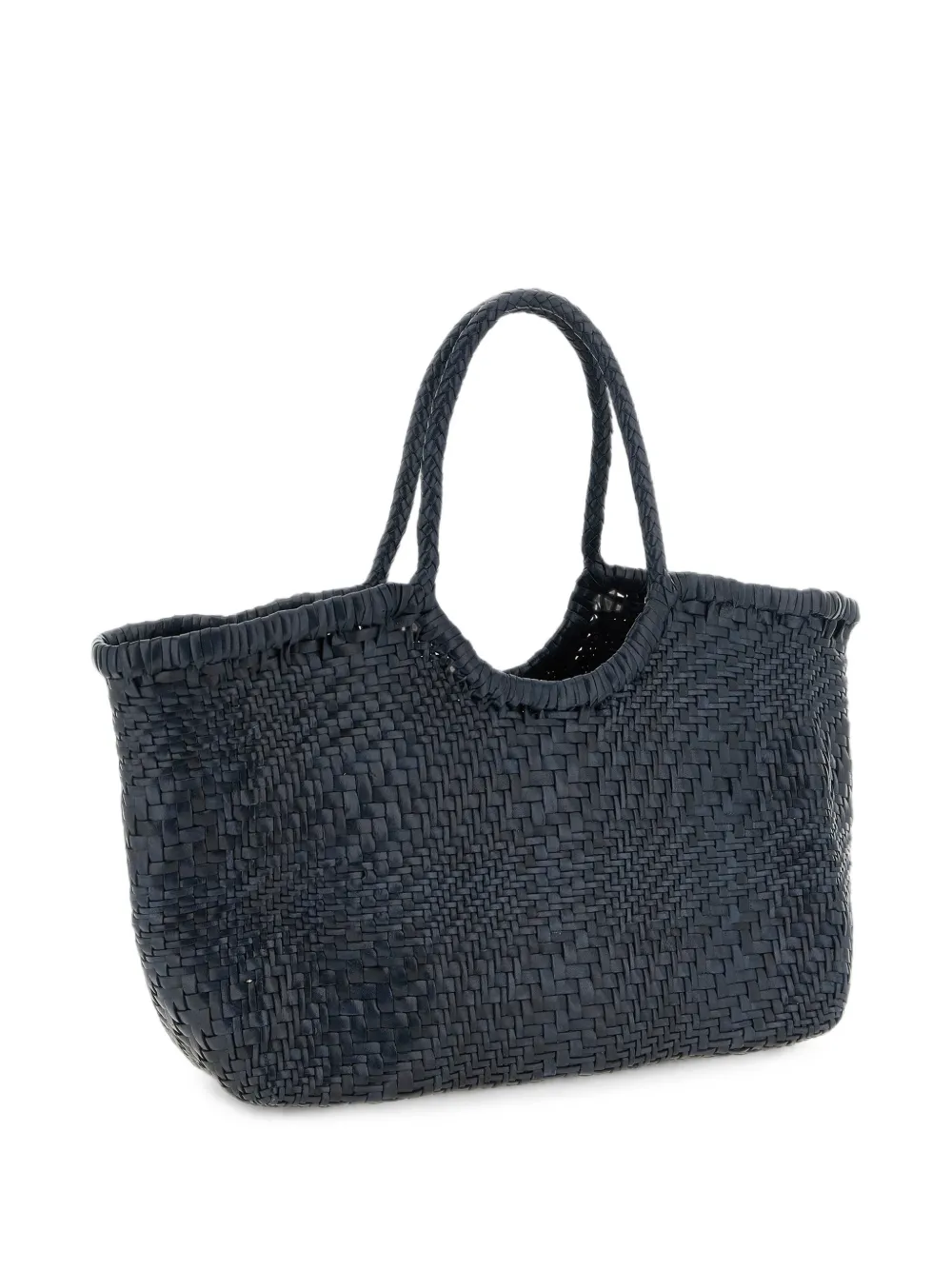 DRAGON DIFFUSION Nantucket Optical leren shopper Blauw