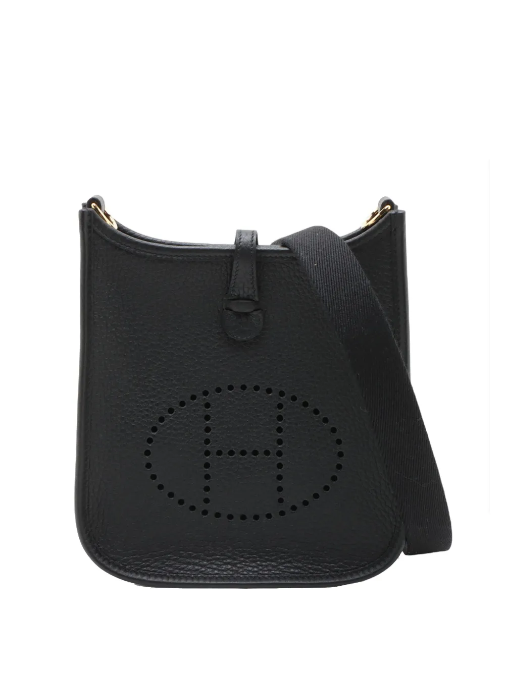 Hermès Pre-Owned 2025 Clemence Evelyne I 16 Amazone crossbody bag - Nero
