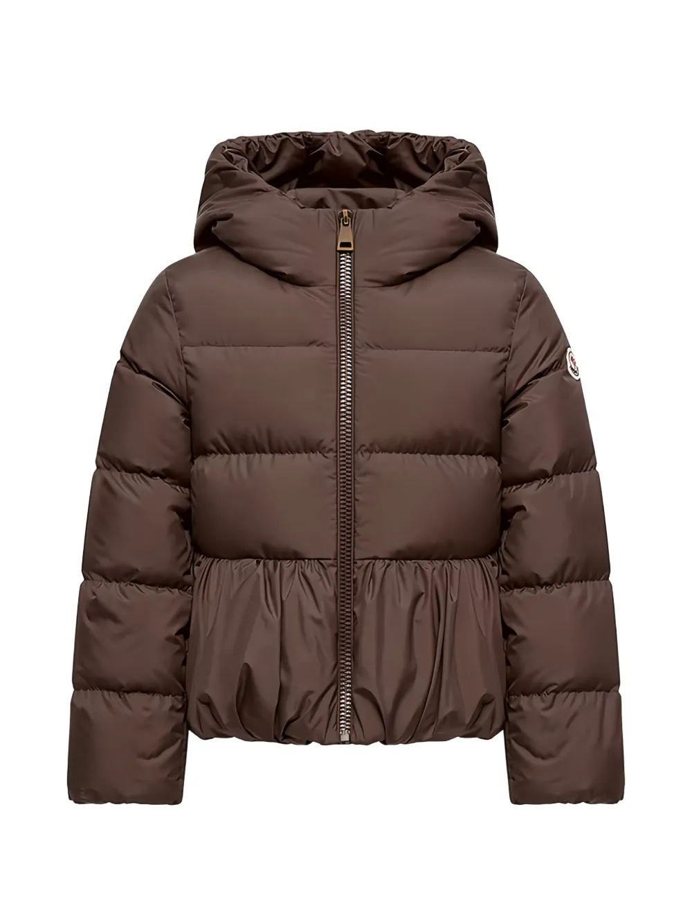 Moncler Enfant Elizaveta gewatteerd jack Bruin