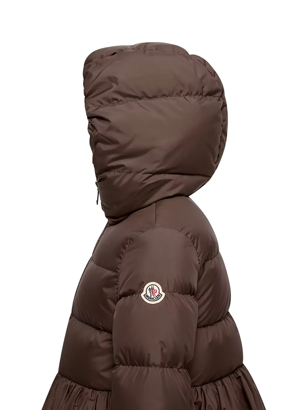 Moncler Enfant Elizaveta gewatteerd jack Bruin