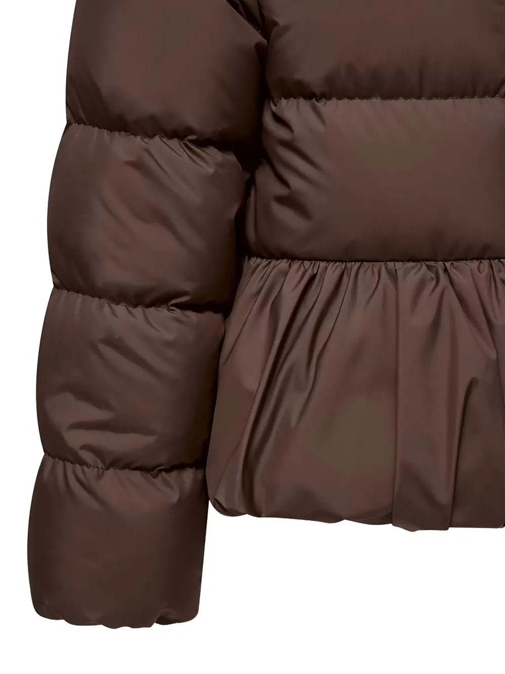 Moncler Enfant Elizaveta gewatteerd jack Bruin