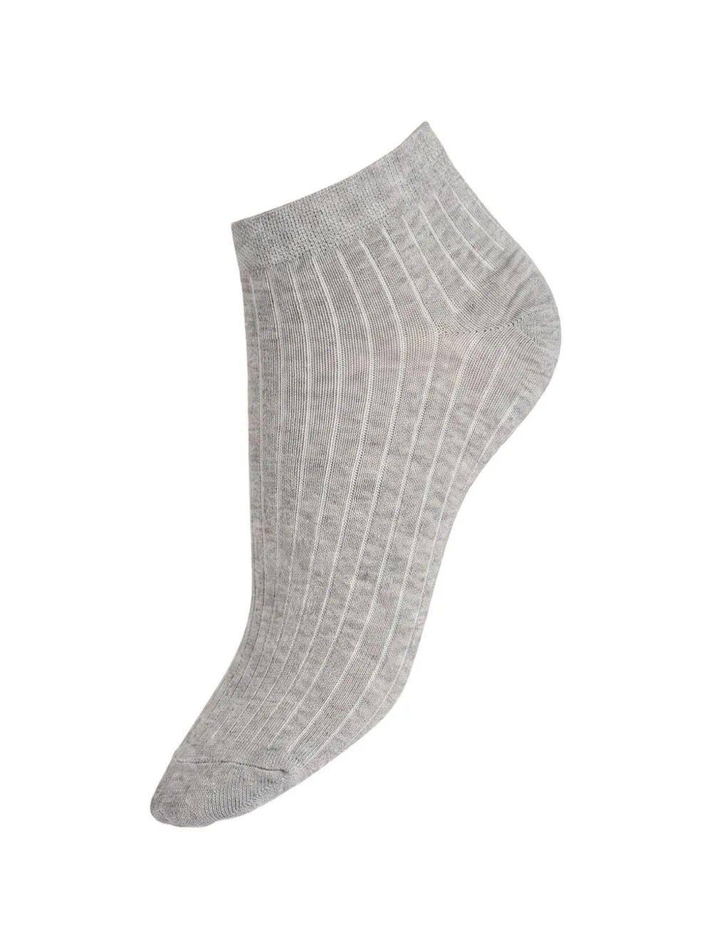 Wolford Ribgebreide enkelsokken Grijs