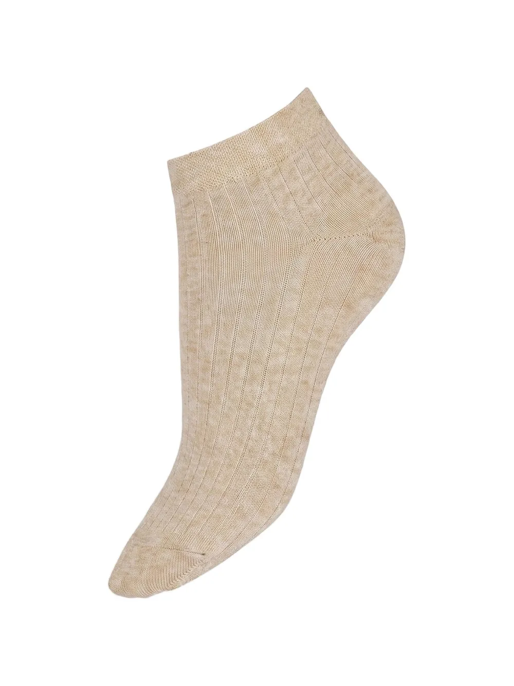 Wolford Ribgebreide sokken Beige