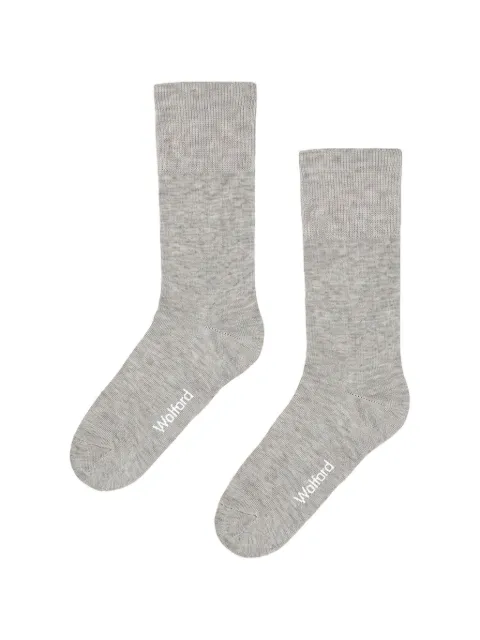 Wolford terry-panelled ribbed-cuff socks