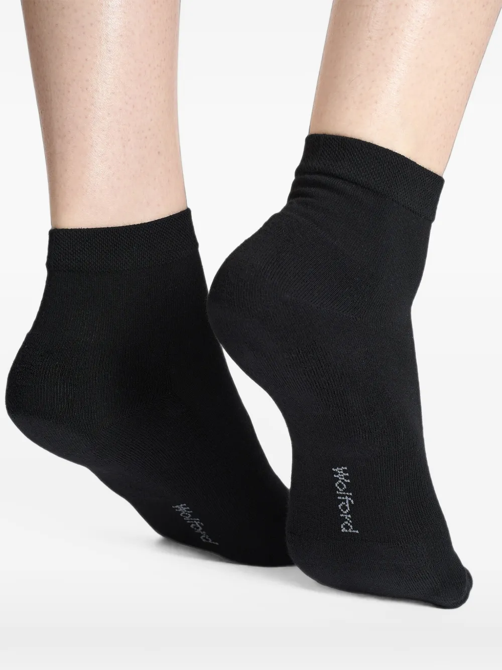Wolford ribbed socks Zwart