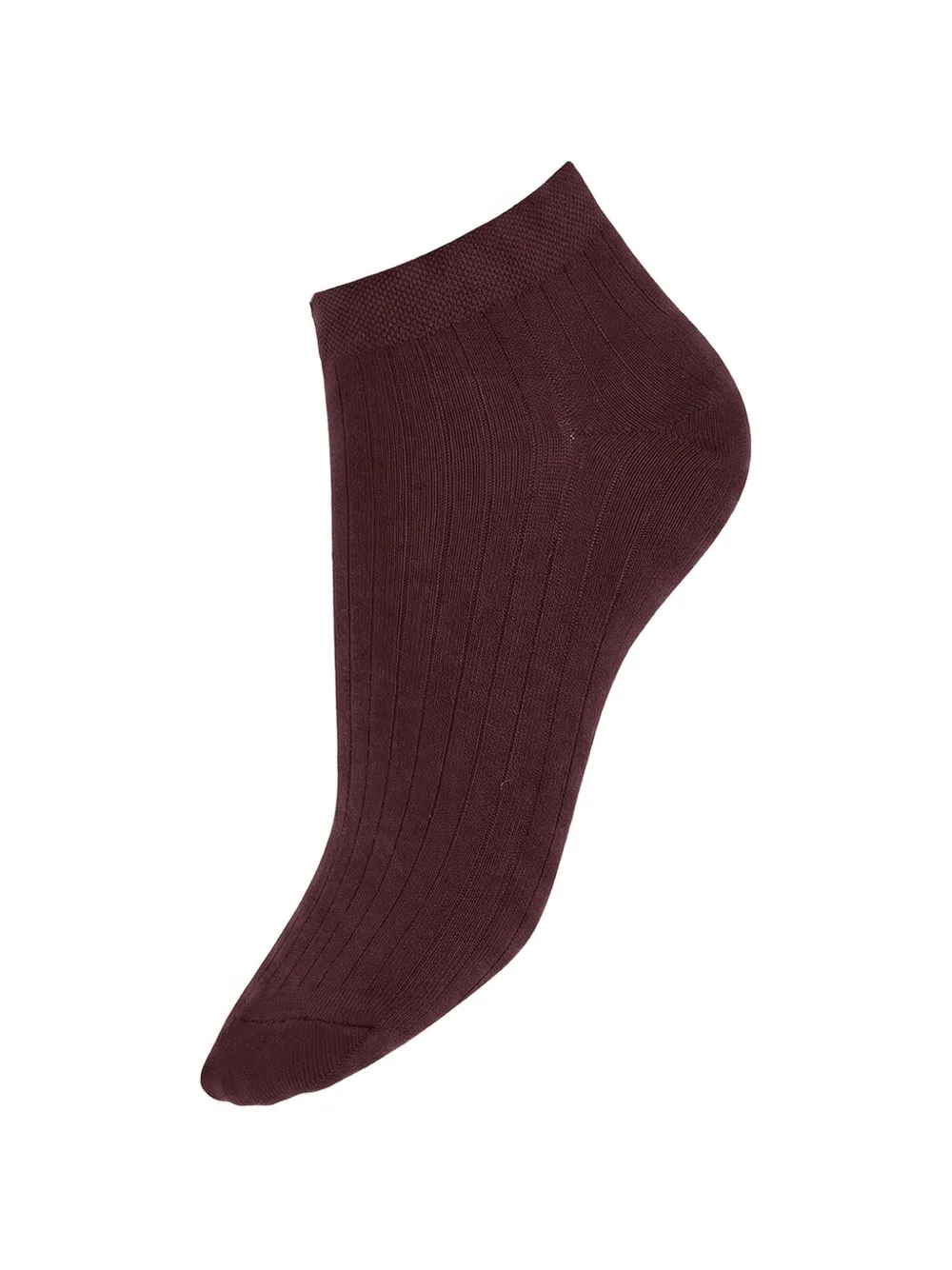 Wolford Ribgebreide enkelsokken Rood