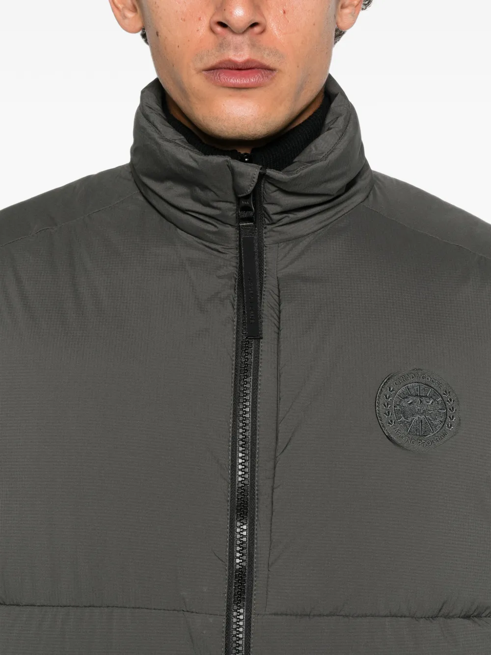 Canada Goose Bodywarmer met logopatch Grijs