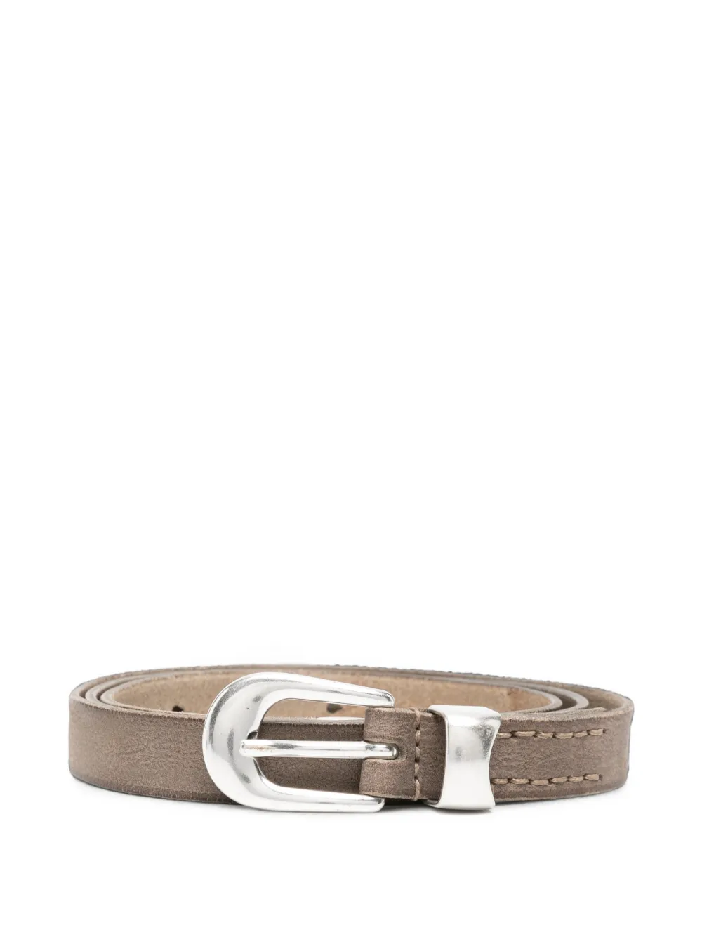 OUR LEGACY buckle-fastening leather belt