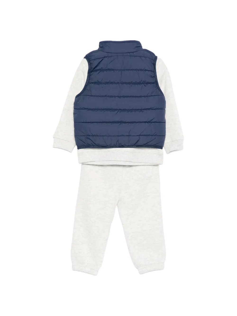 New Balance Kids Trainingspak en gilet met logoprint Grijs