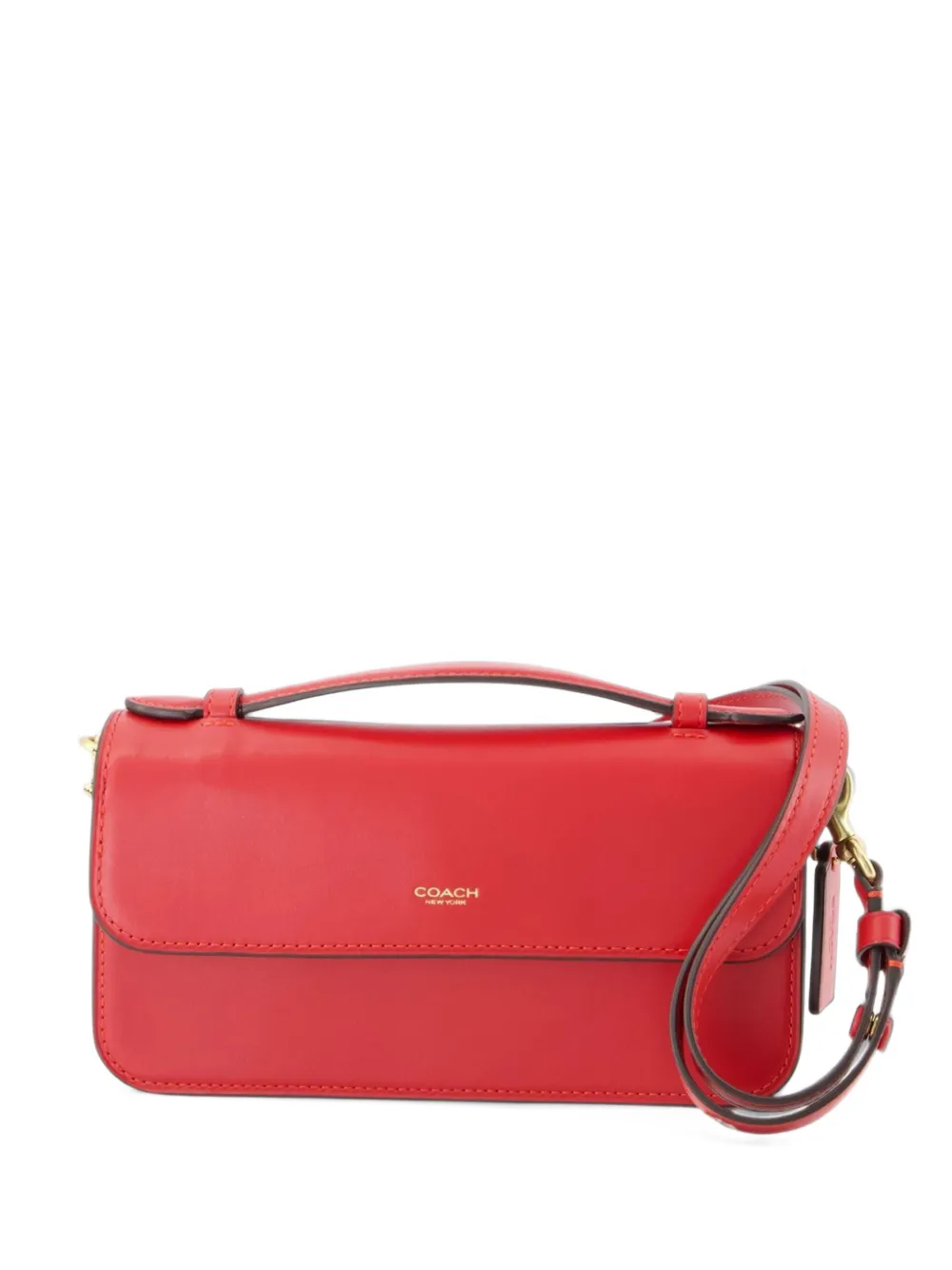 Coach New York Elora top handle crossbody bag - Rosso
