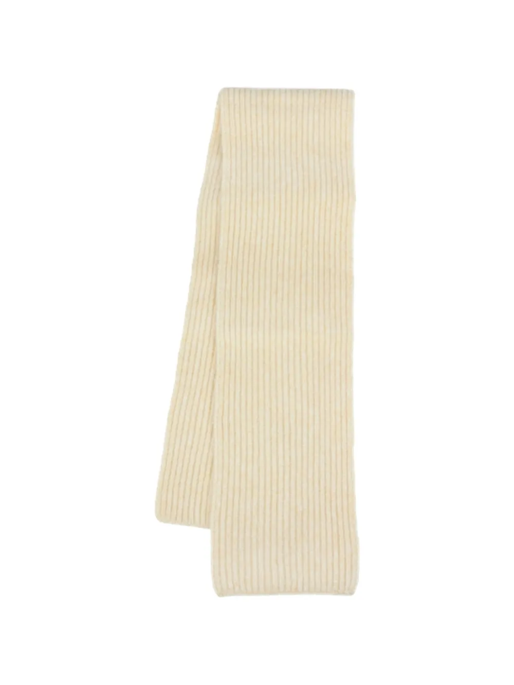 A.P.C. Lola ribbed-knit scarf - Giallo