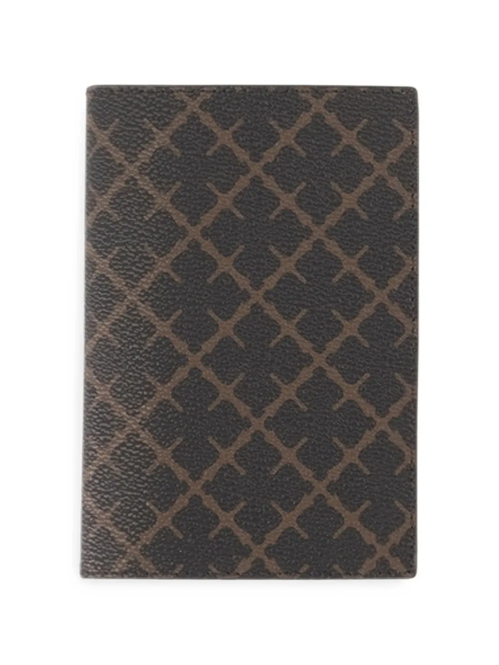 By Malene Birger Ivy paspoorthoes met monogramprint Bruin