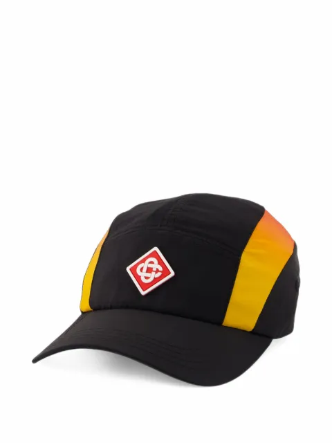 Casablanca black & orange gradient cap