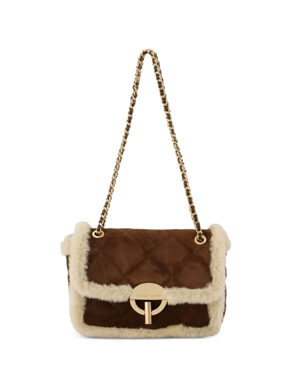 Vanessa Bruno medium Moon crossbody bag - Marrone